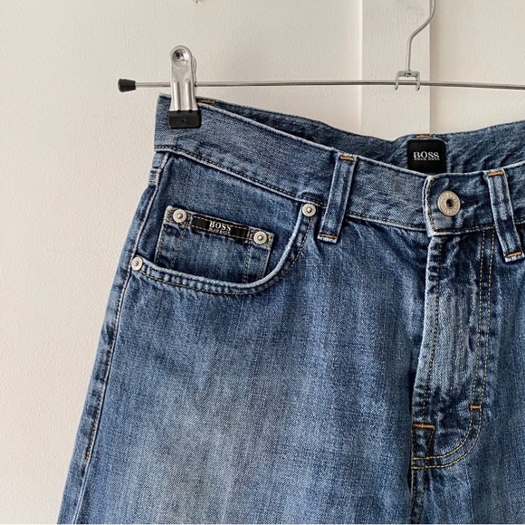 Hugo Boss Jeans Straight Fit Jacksons Blue W30 L29 - Picture 3 of 10